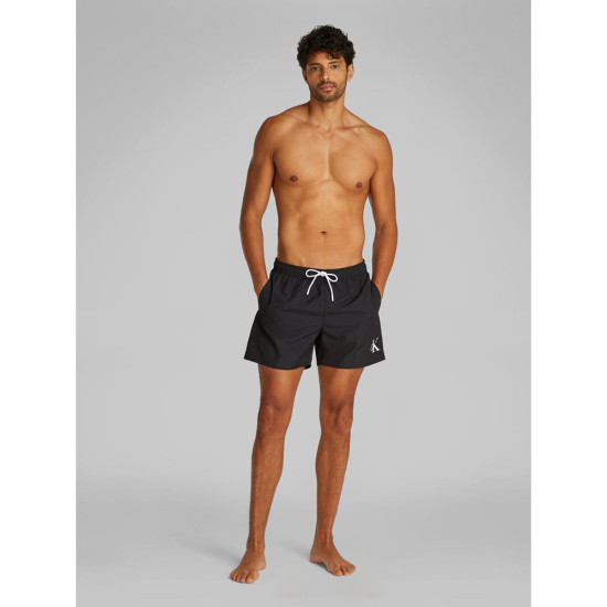 Calvin Klein Ανδρικό μαγιό Medium Drawstring Swim Shorts - CK Monogram